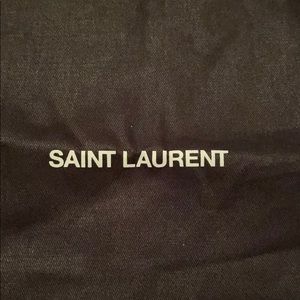 Black Saint Laurent Dust Bag